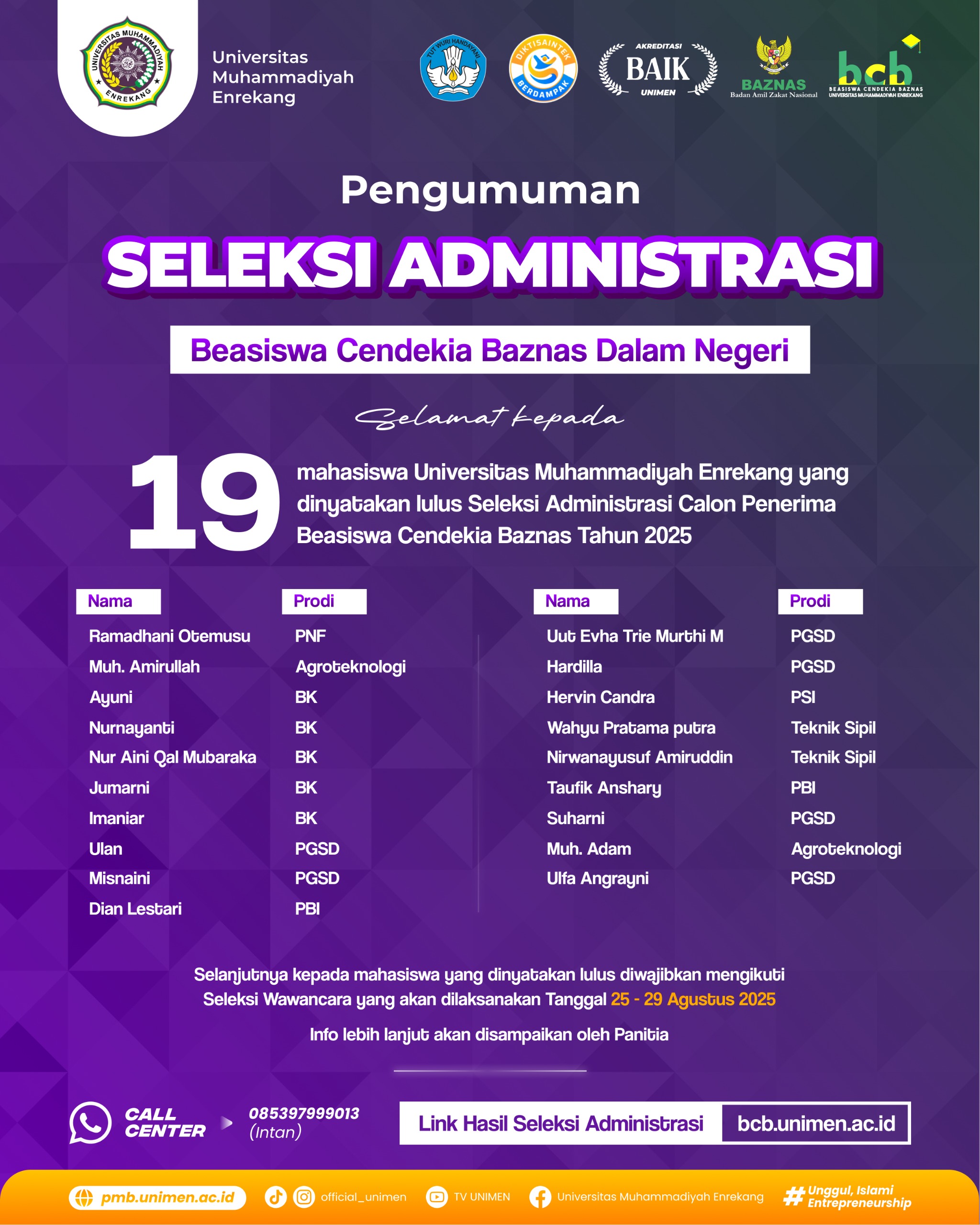 Flyer Pengumuman